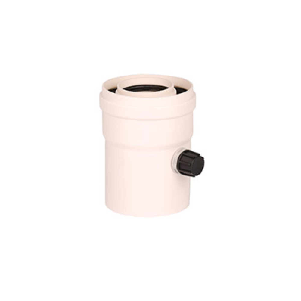 Evacuare verticala centrala termica condensare ATI Tip 2, diametru 60 / 100, PP / PP, WBPP61002 - Prompt Service