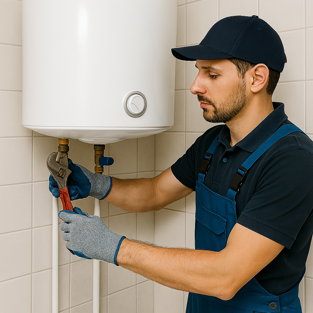 Montaj boiler termoelectric 100-120 l