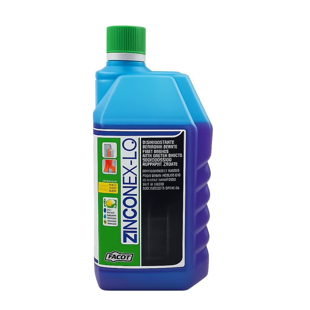 Solutie anticoroziva pentru curatare schimbatoare caldura si instalatii sanitare Facot ZINCONEX LQ, 1 L - ZINCLQ1000