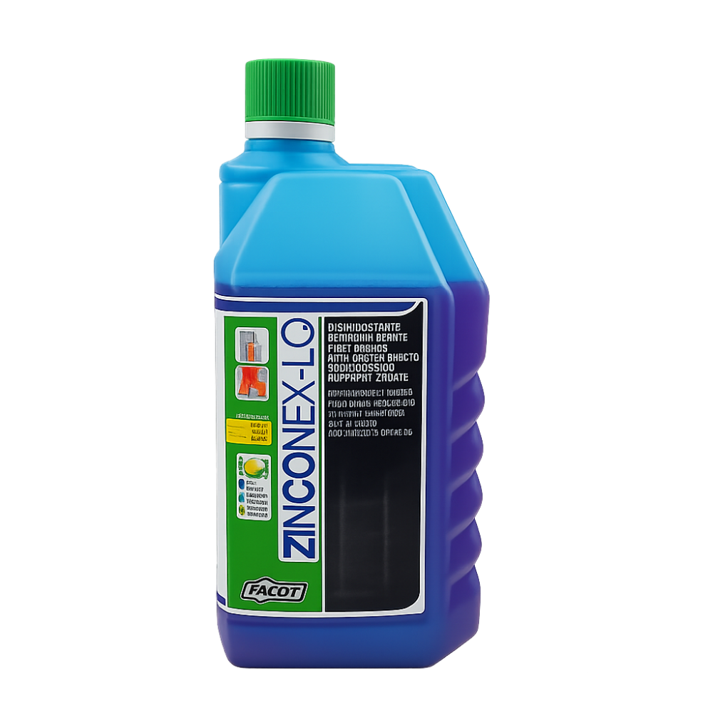 Solutie anticoroziva pentru curatare schimbatoare caldura si instalatii sanitare Facot ZINCONEX LQ, 1 L - ZINCLQ1000