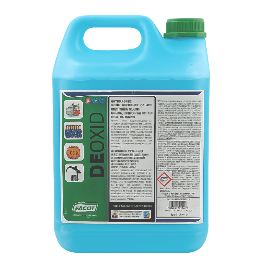 Solutie dezicrustanta pentru cazanele cu abur Facot Deoxid 5 KG - DEOXK005