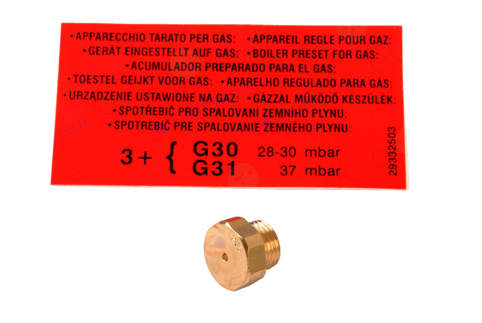 Duza Arzător pentru boiler pe gaz Ariston RSTD300-A 12T (SGA300) cod piesa 289021