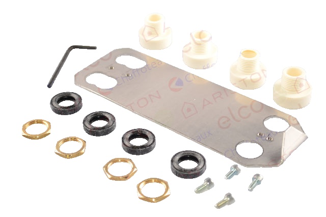 Interfaţă Dedurizare / Schimbător Apă pentru centrala termica de pardoseala Ariston ACO B 24 BFFI, ALUDRA DELTA 24 CF N cod piesa 61011075