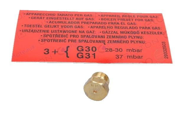 Duza Arzător pentru boiler pe gaz Ariston OPTIMA V 12 FFI ARISTON cod piesa 65100166