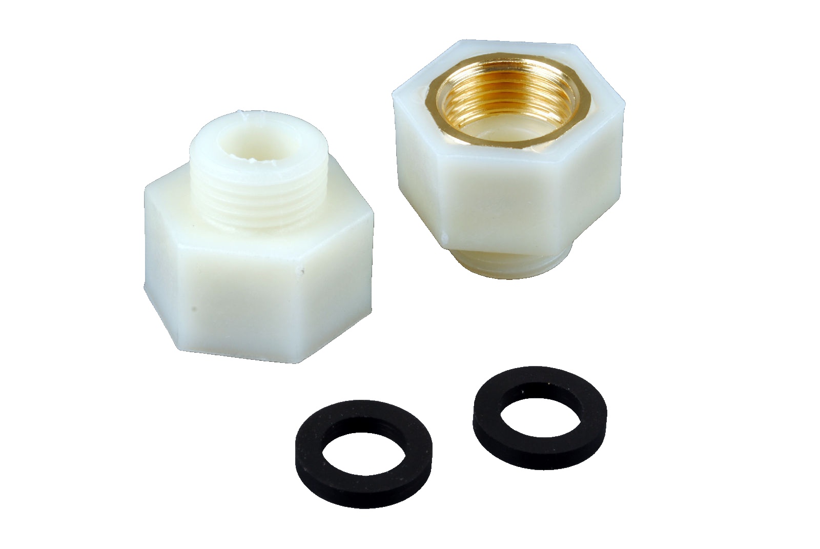 Racorduri Dielectrice 1/2 (2pcs) pentru pompa de caldura Ariston LYDOS HYBRID 100, LYDOS HYBRID WI-FI 100 cod piesa 65116403