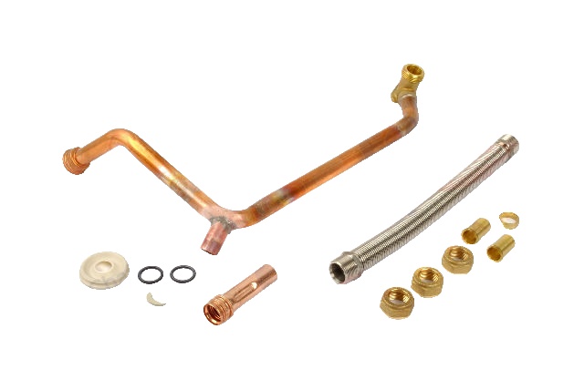 Out. Copper Țeavă D18-0.9 + Inox Flexible pentru centrala termica de pardoseala Ariston cod piesa 65120993