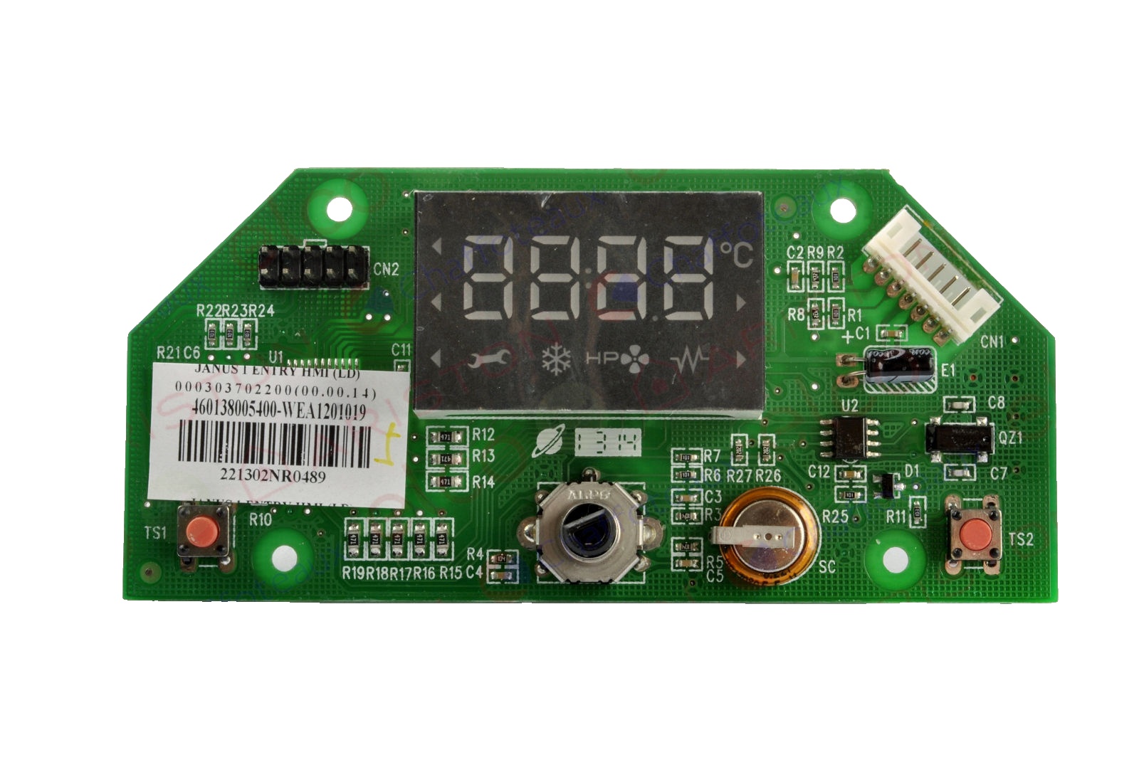 P.c.b. (afişare) pentru pompa de caldura Ariston NUOS PRIMO 100 cod piesa 65151980