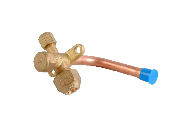 Robinet Lichid 5/8 pentru pompa de caldura Ariston NUOS SPLIT EXTERNAL UNIT 051 cod piesa 65152938