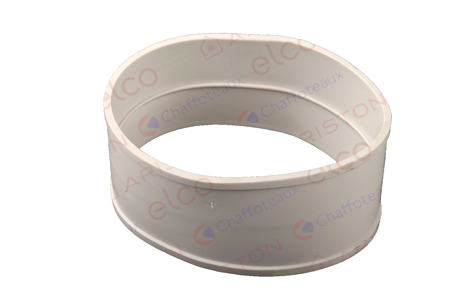 Mufă Albă (100/100) pentru boiler pe gaz Ariston KIT EVACUARE FUM S/SGA CS cod piesa 998982