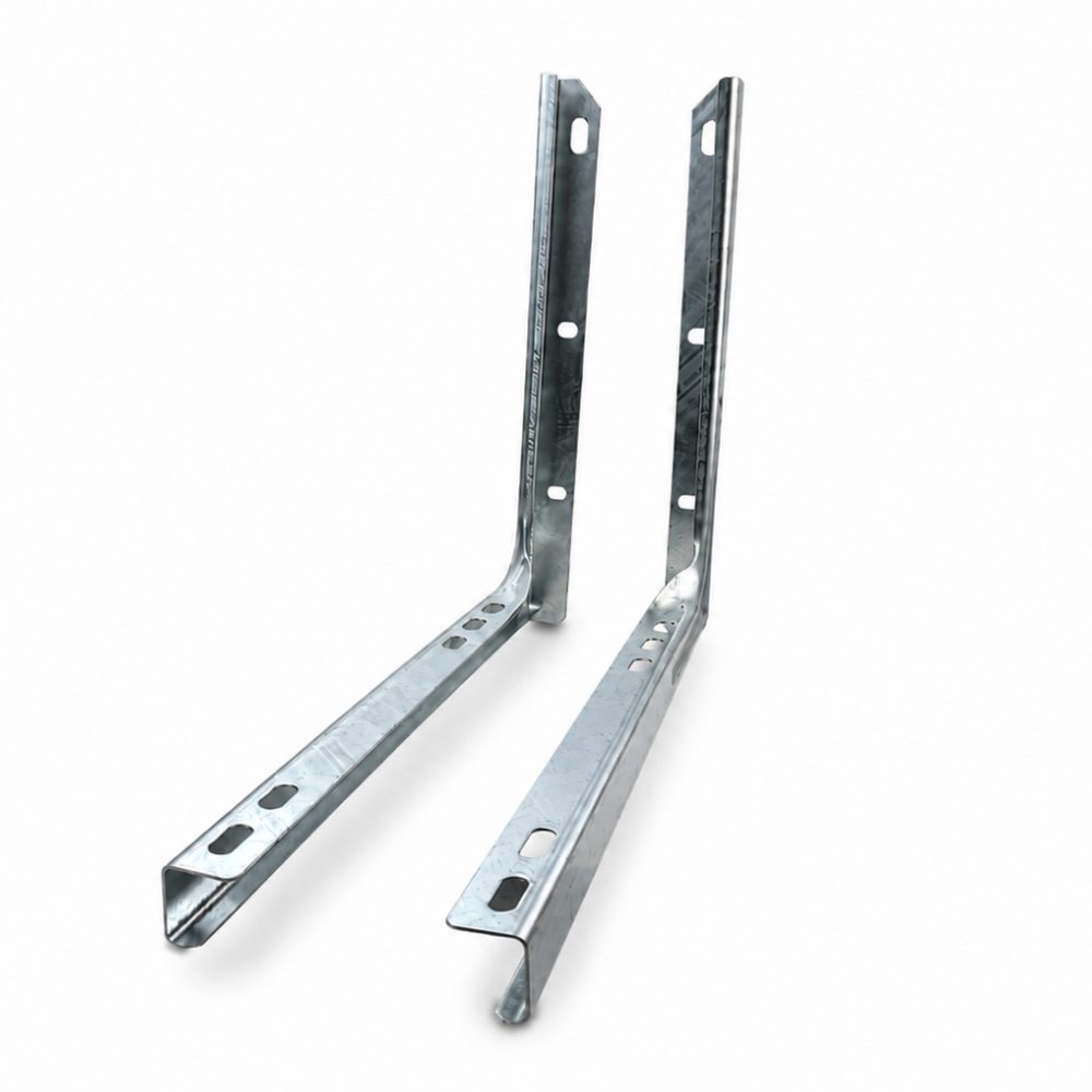 Set console AC  fixe zincate 500 x 380 mm