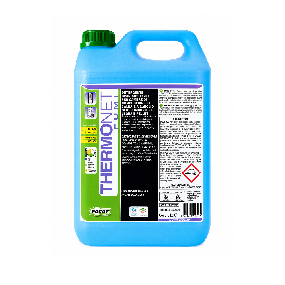 Solutie curatat camerele de ardere ale cazanului Facot Thermonet, 5l, THERMETK005