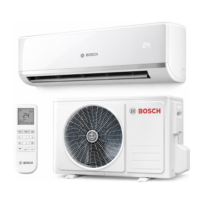 Aparat de aer conditionat Bosch CL7000i-Set 53 ES, 18000 Btu/h 5,3 kW R32, Gri
