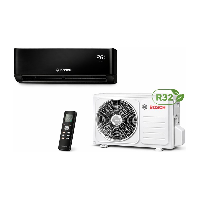 Aparat de aer conditionat Bosch CL7000i-Set 20 EB, 7000 Btu/h, 2,0 kW, R32 , Negru