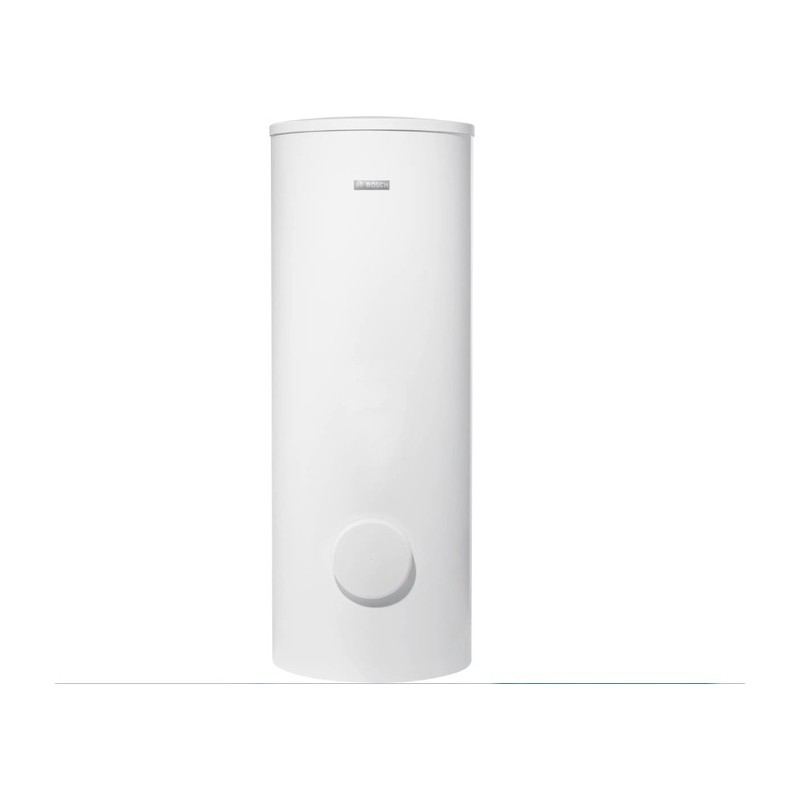 WS 500-5 E C, Boiler bivalent cilindric vertical alb Storacell, 500 l, 10 bar, 95°C, Clasa Energetica C