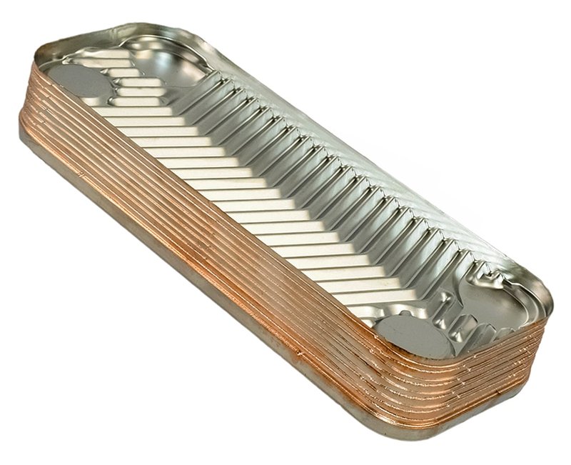 Schimbator apa calda menajera (ACM) pentru centrale termice Ariston Cares 24 kW, cod piesa 65116314 - imagine 2