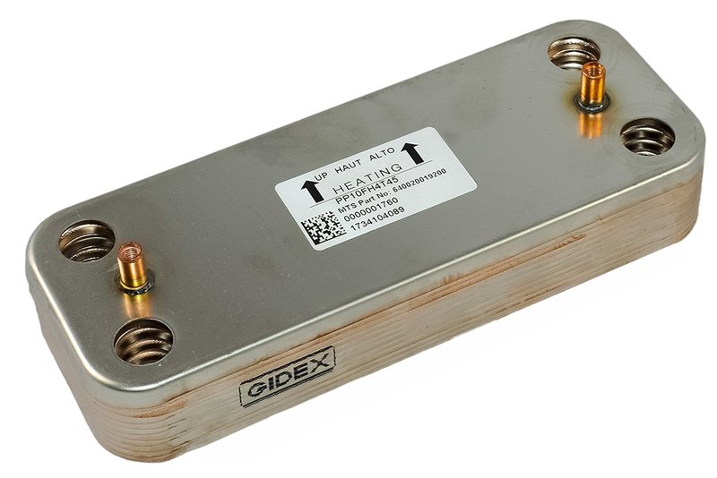 Schimbator apa calda menajera (ACM) pentru centrale termice Ariston Cares 24 kW, cod piesa 65116314 - imagine principală