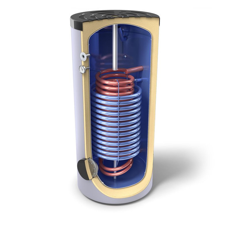 Boiler termo 200 l Tesy EV 9S 13S 200 60, doua serpentine, clasa eficienta B, 304998 - imagine principală