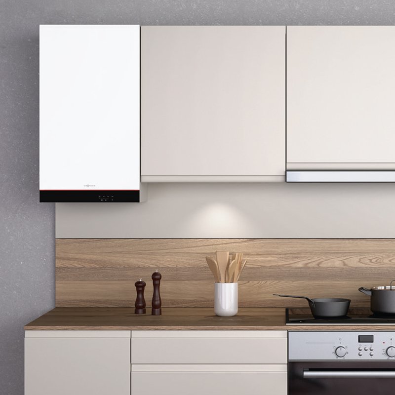 Centrala termica in condensare Viessmann Vitodens 111-W, 32 kW, boiler incorporat - imagine 3