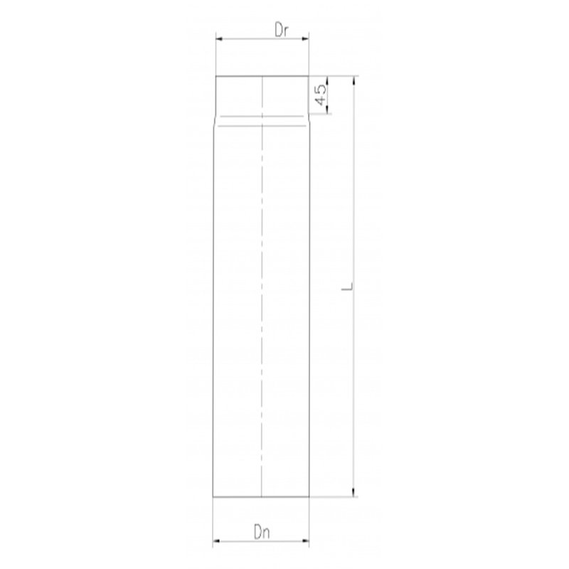 Tub evacuare gaze Victoria DT 150/1000 - imagine 2