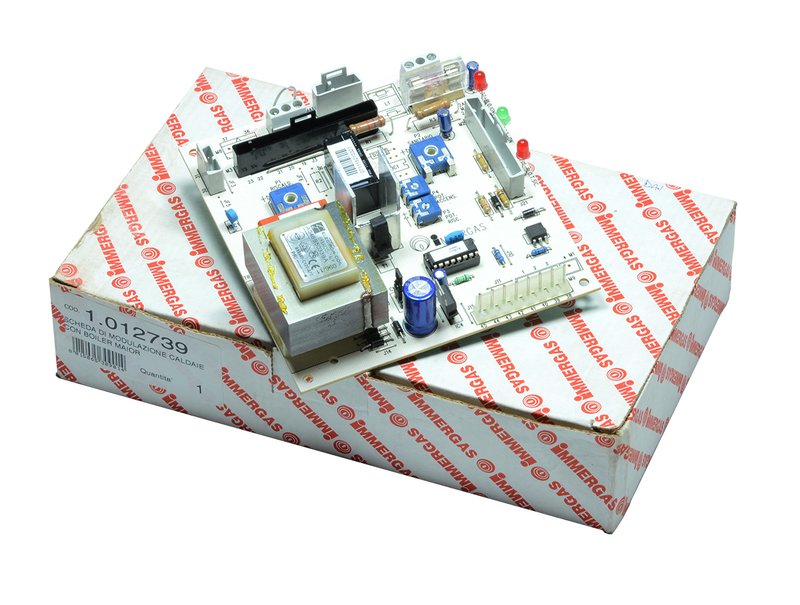 Placa electronica centrala termica Immergas ZEUS 24 MAIOR, cod piesa 1.018509 - imagine 2