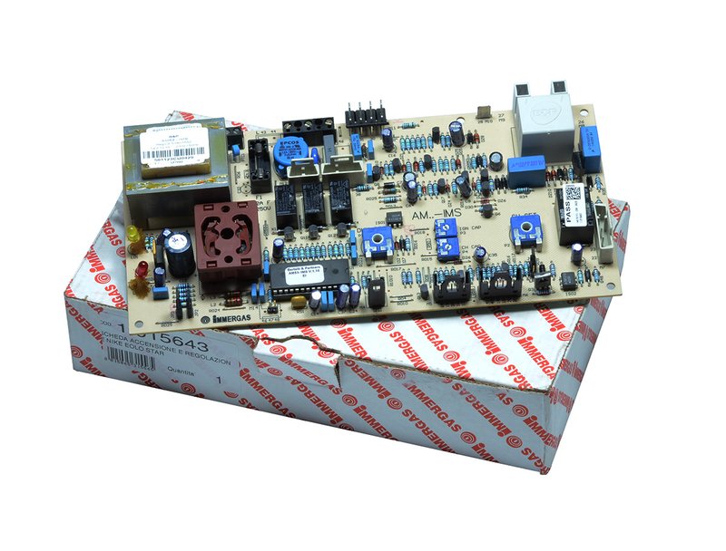 Placa electronica centrala termica Immergas Nike Star led,Eolo Star cod piesa 1.015643 - imagine 2