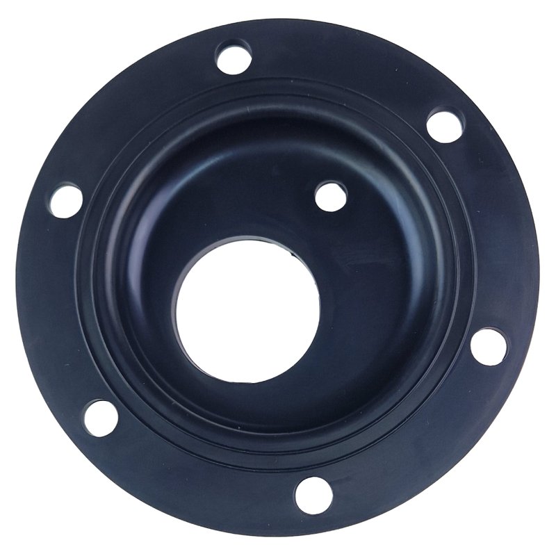 Garnitura rotunda pentru flansa Tesy - vedere de sus