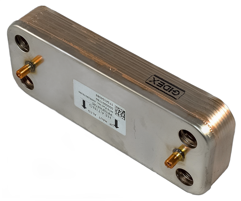 Schimbator apa calda menajera (ACM) pentru centrale termice Ariston Cares 24 kW, cod piesa 65116314 - imagine 3