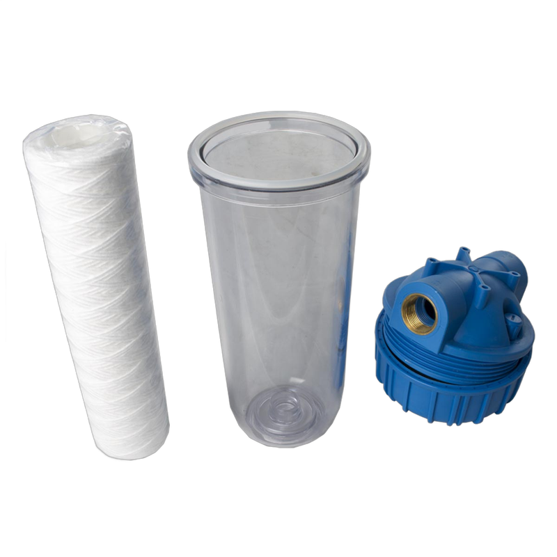 Filtru apa potabila Everline, racord 1 FF, cartus bumbac, EWF-F11/10 - imagine 2