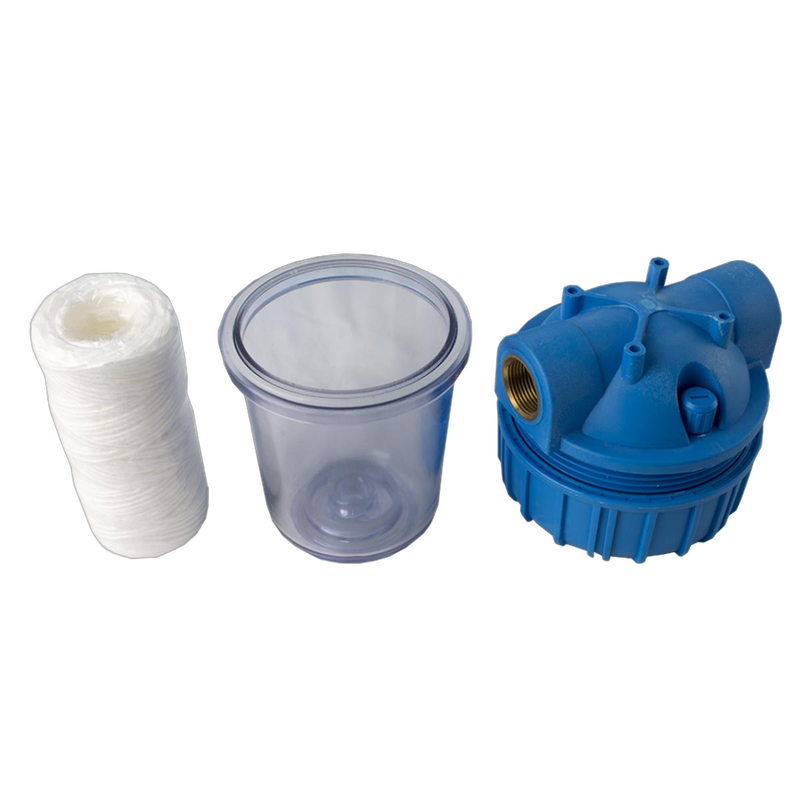 Filtru apa potabila Everline, racord 1 FF, cartus bumbac, EWF-F11/5 - imagine 2