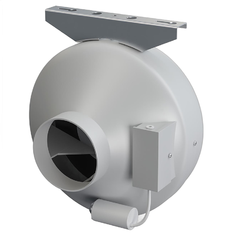 Ventilator Venteurope TWISTER 160, centrifugal de tubulatura D160