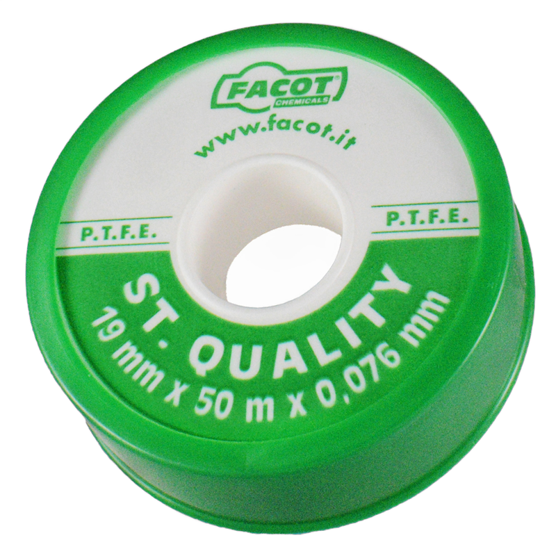 Banda teflon PTFE Facot latime 19 mm, lungime 50 m, grosime 0.076 mm - imagine 2