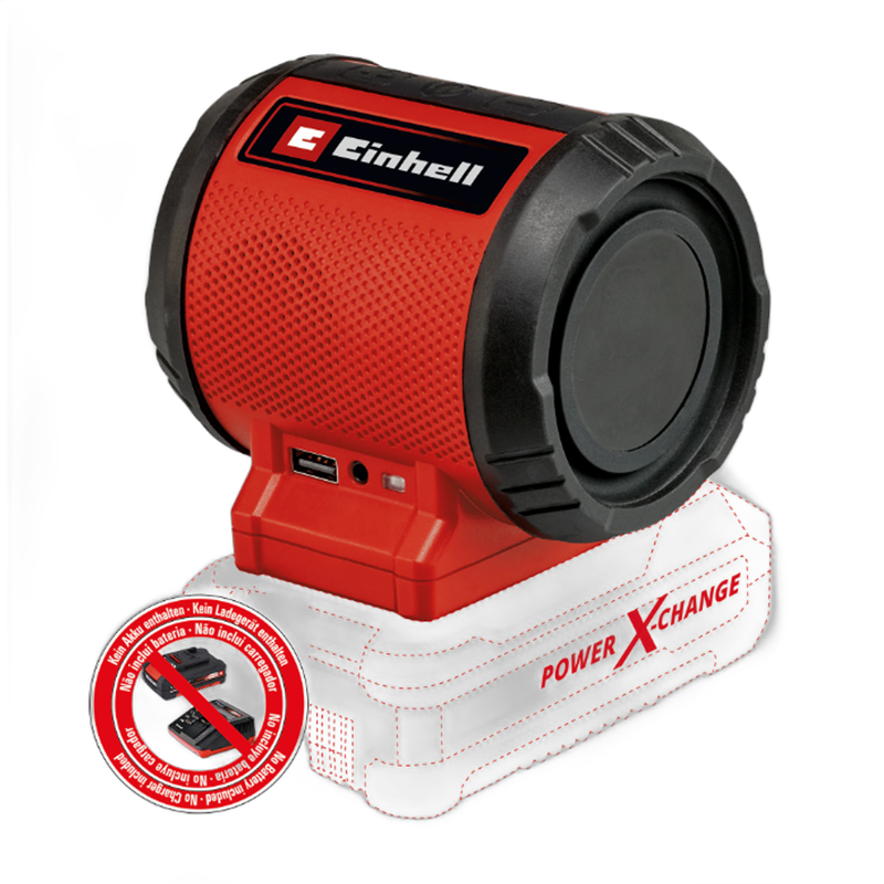 Boxa portabila, bluetooth, Einhell PXC TC-SR 18 Li BT - imagine principală