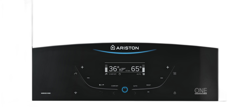 Centrala termica in condensare Ariston GENUS ONE SYSTEM 24, capacitate 24 kW, afisaj LCD, doar incalzire, Functie AUTO, Silentioasa - imagine 4