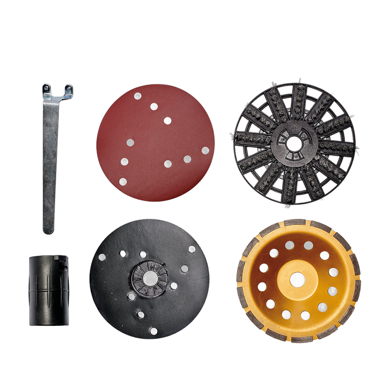 Masina de slefuit pereti 1300 W, Einhell, 180 mm diametru, cablu 4m, TE-DW 180 - imagine 2