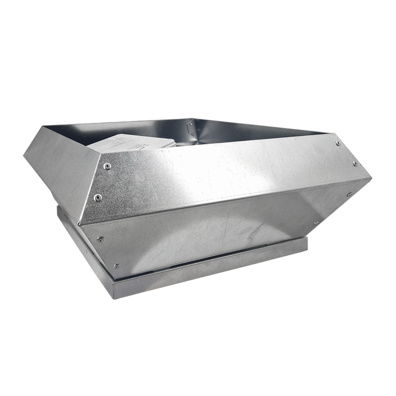 Ventilator industrial de acoperis Dospel WDD 150, debit aer 530 m³/h, corp otel galvanizat - imagine principală
