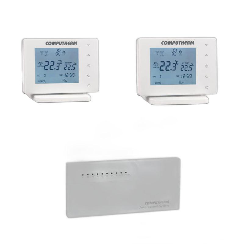 Termostat fara fir, multizona, Computherm E800RF, control WiFi - imagine principală