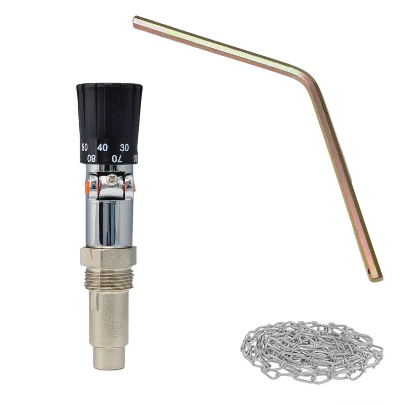 Regulator tiraj cu lant Kramer, racord 3/4 - imagine 2