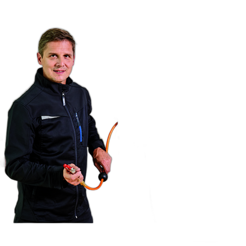 Tambur retractabil cu furtun de aer comprimat, 9 m, Einhell DLST 9+1 - imagine 2