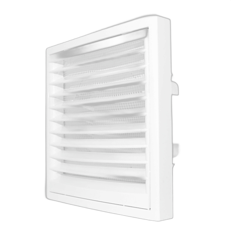 Grila ventilatie rectangulara cu plasa de insecte Dospel KR 100/125 /ZP - imagine principală