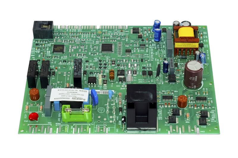 Placa electronica pentru centrala termica Ariston Cares 24 kW, cod piesa 60002508-01 - imagine 2
