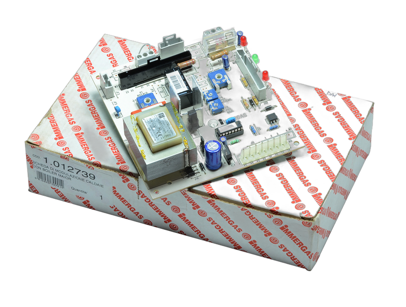 Placa electronica centrala termica Immergas ZEUS 24 MAIOR, cod piesa 1.018509 - imagine 2