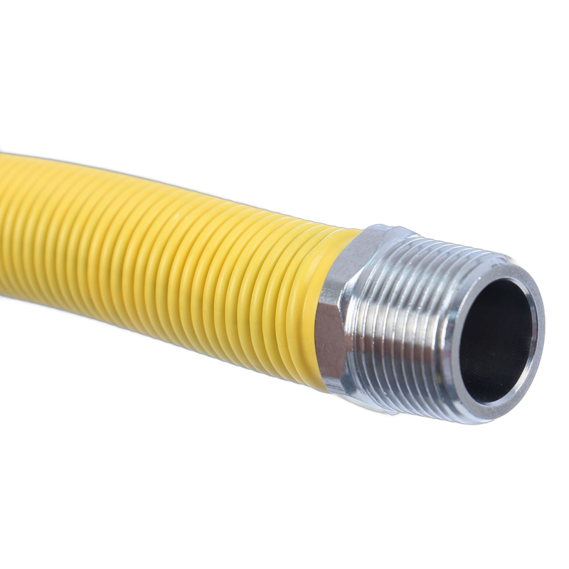 Racord extensibil gaz din inox Everline, 3/4 FI-FE, 50-100 cm - imagine 2