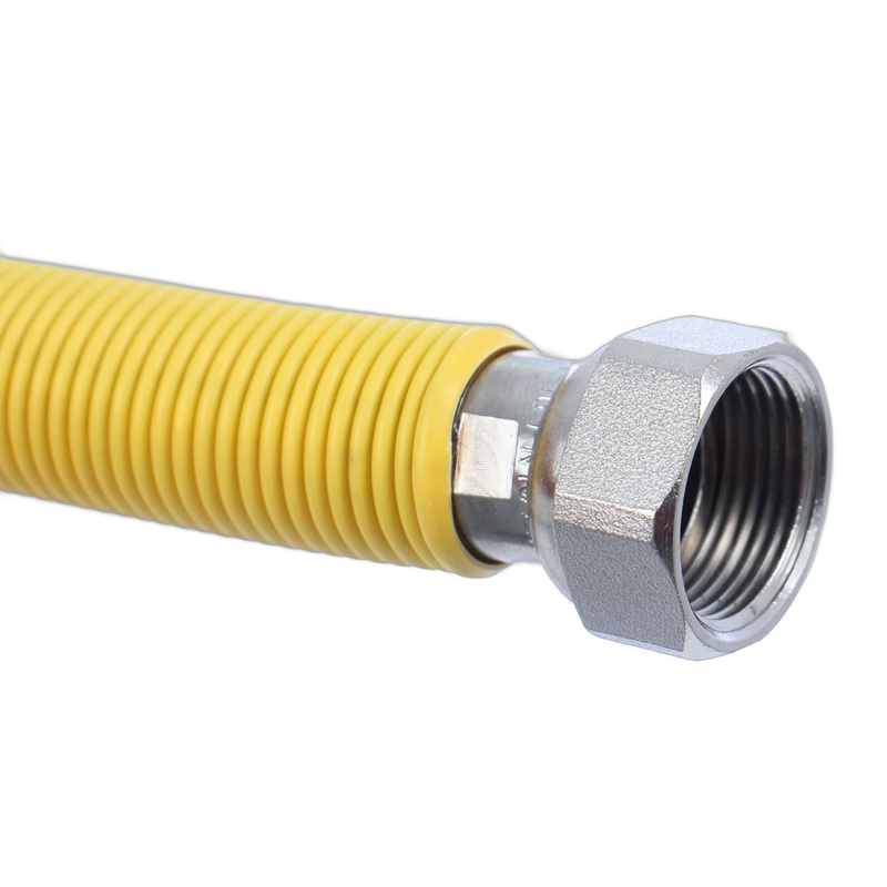 Racord extensibil gaz din inox Everline, 3/4 FI-FE, 50-100 cm - imagine 3