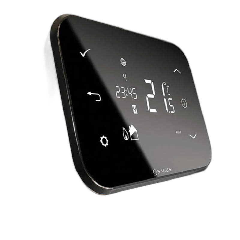 Termostat ambient Salus, controlat prin internet, IT 500, LCD, cu Wi-Fi - imagine principală