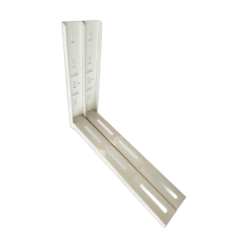 Set suporti / rame / console aer conditionat ambutisate 350 x 430 mm, 9000-12000 BTU - vedere laterala