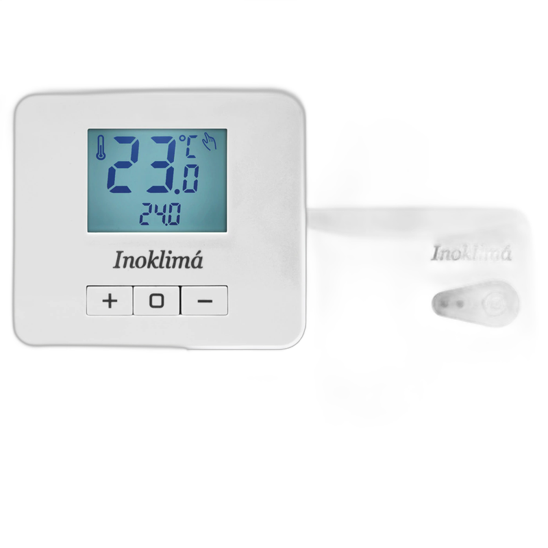 Termostat ambiental neprogramabil Homplex Inoklima EVO X RF, cu radiofrecventa (wireless) - imagine principală
