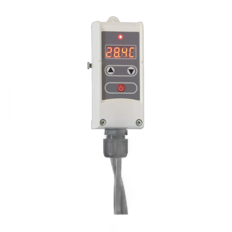 Termostat digital cu senzor contact Computherm WRP-100GD, Control pompa circulatie, Functie anti-inghet, Anti-blocare - imagine principală