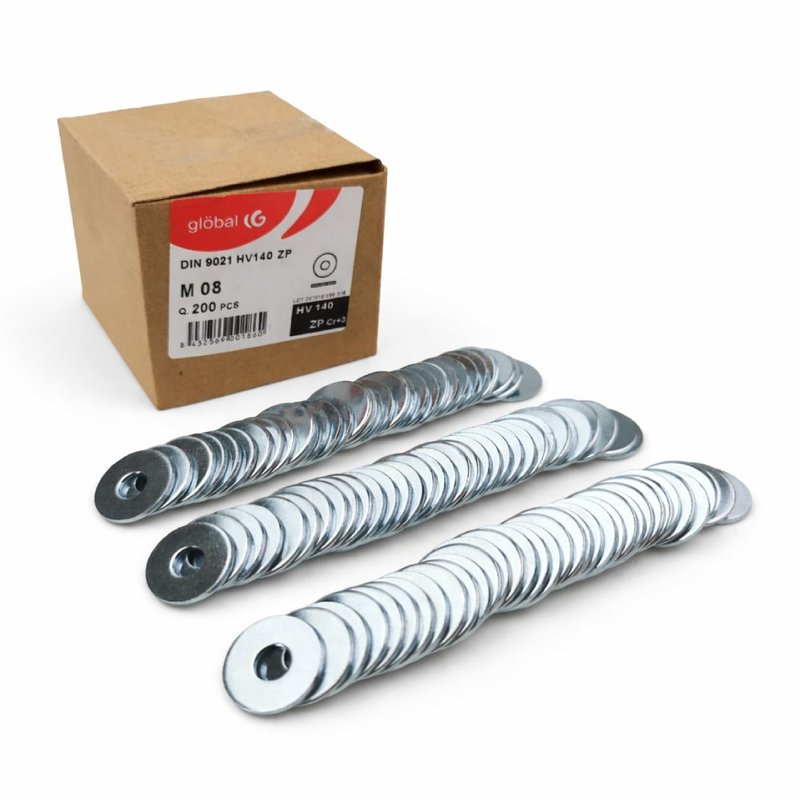 Pachet saibe plate Chavesbao DIN 9021 Zn M8x24x2 (cutie 200 bucati) imaginea 1