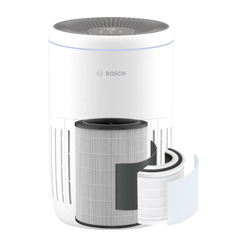 Purificator de aer Bosch Air 2000i, 37 m², alb, negru