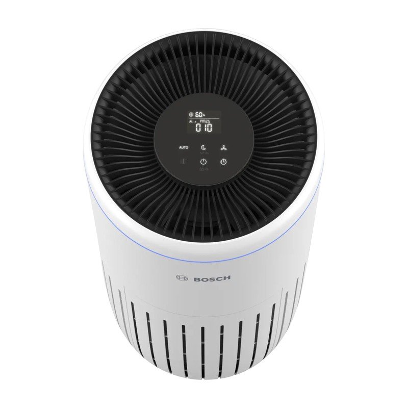 Purificator de aer Bosch Home Comfort Air 4000i, 62 m², alb, negru